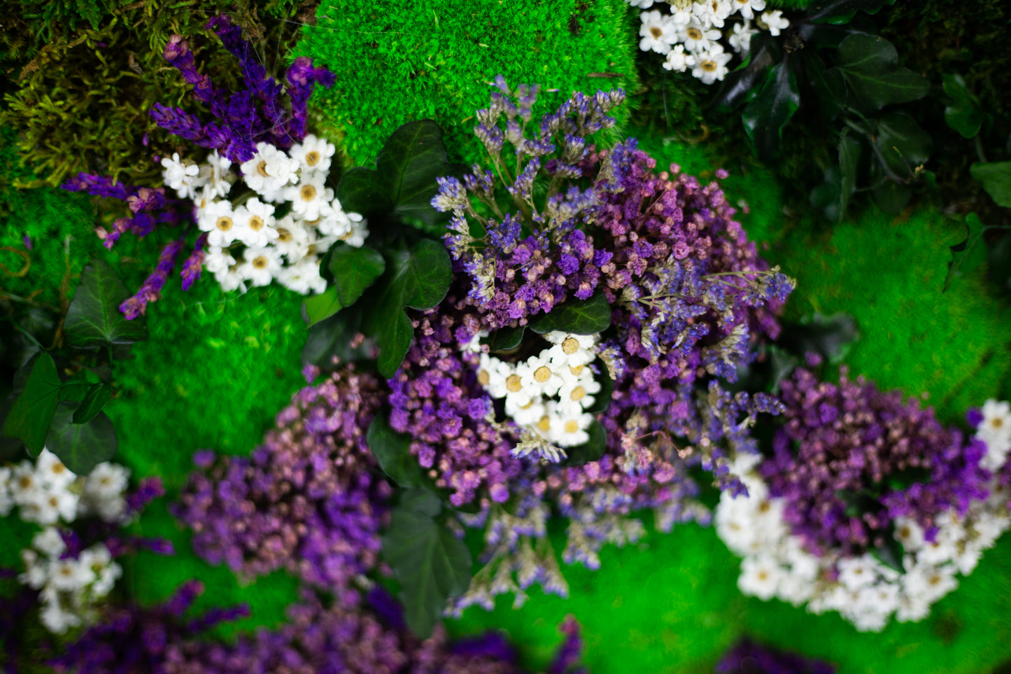 Wunderschönes Moos-Wandbild, grüne Wandkunst, gerahmtes Pflanzenkunstwerk, konserviertes Moospaneel mit LED-Beleuchtung, Moos-LED-Wohndekoration, Geschenkidee für Zuhause