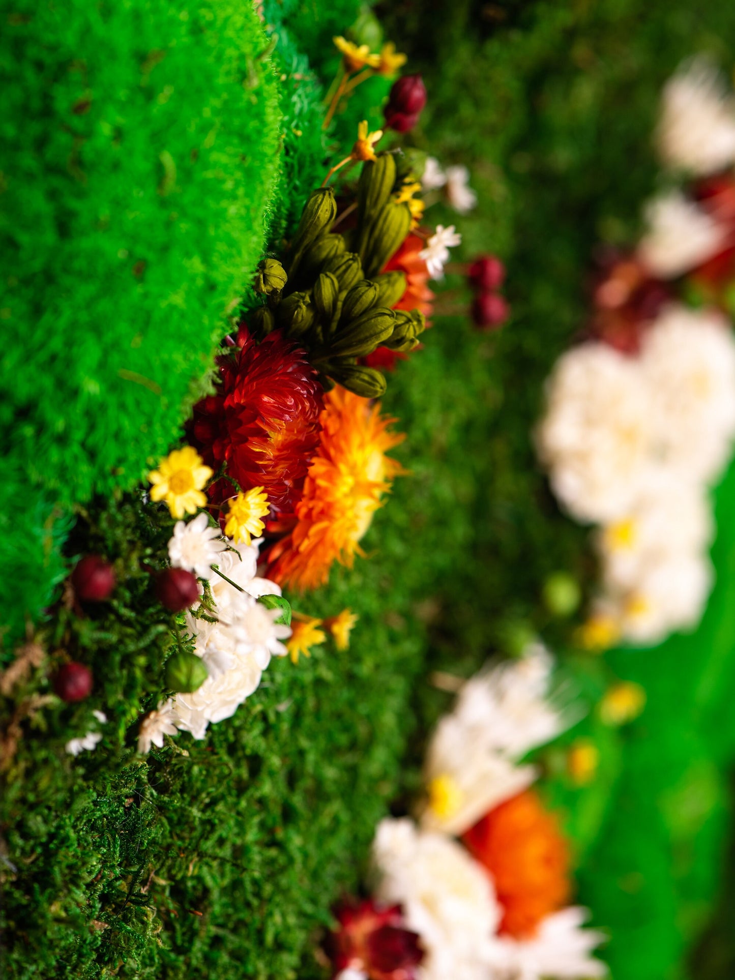 Holen Sie sich die Natur ins Haus: Wandpaneele aus konserviertem Moos für Ihre vertikale Gartenoase