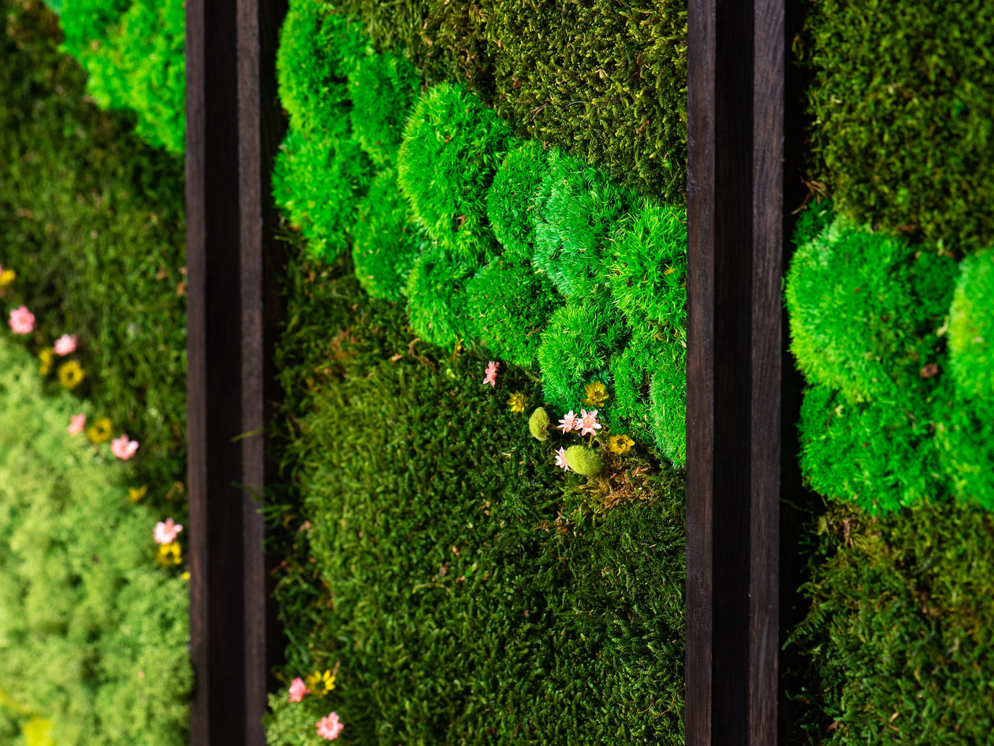 Beleben Sie Ihr Zuhause: Umweltfreundliche Moos-Wandbilder in Quadraten – das perfekte Einzugsgeschenk!