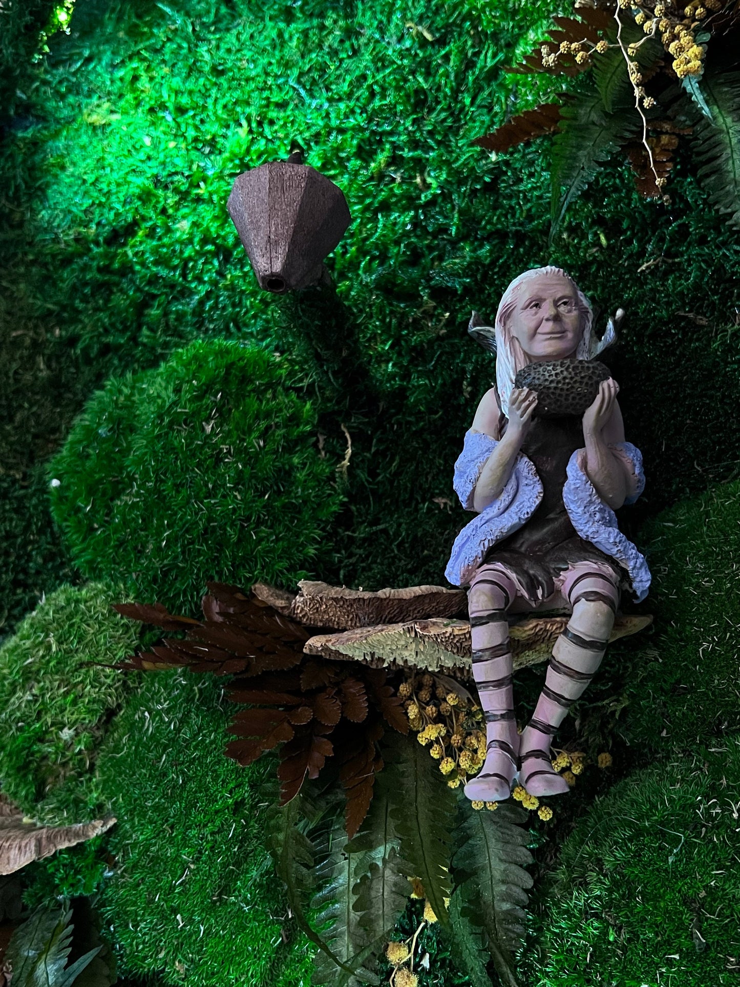 Bezaubernde LED-Moos-Wandkunst: Umweltfreundliche Wohndekoration &amp; einzigartige Weihnachtsgeschenkidee