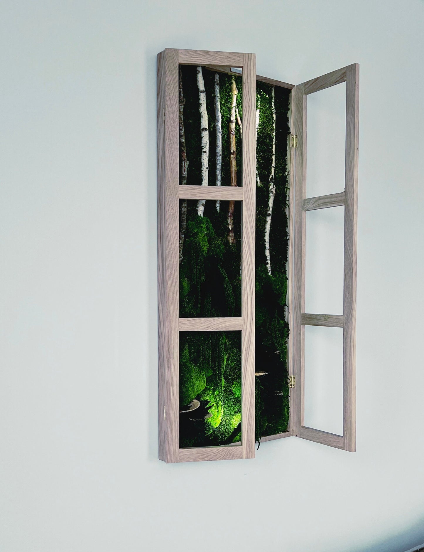 Verzaubern Sie Ihr Zuhause: LED-beleuchtete Moos-Wandkunst – umweltfreundliche Wohndekoration und einzigartige Geschenkidee!